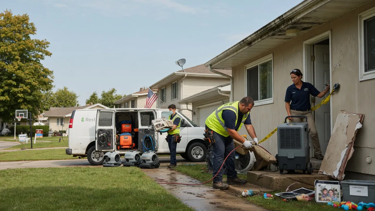 Water Damage Restoration in Nineveh, PA near me